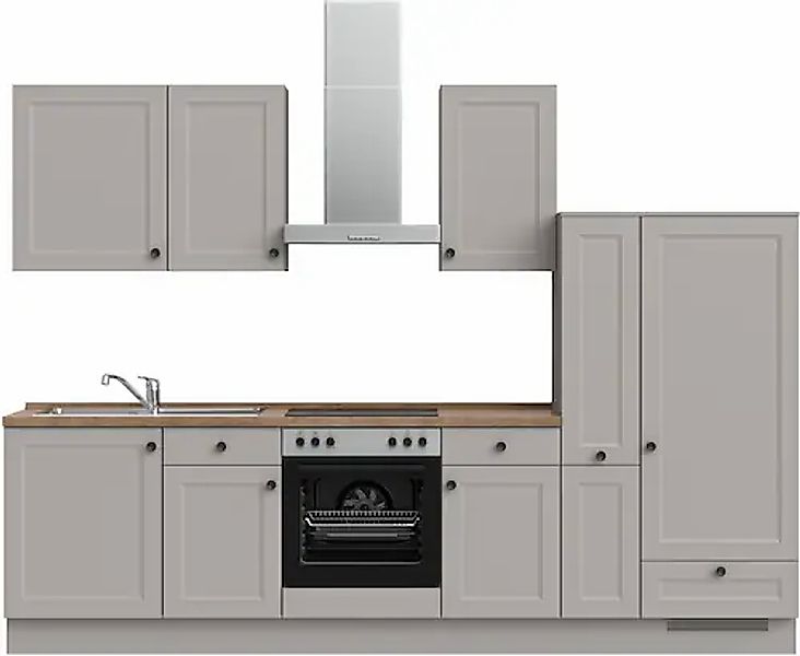 nobilia® Küchenzeile »"Cascada I"« vormontiert, Ausrichtung wählbar, Breite günstig online kaufen