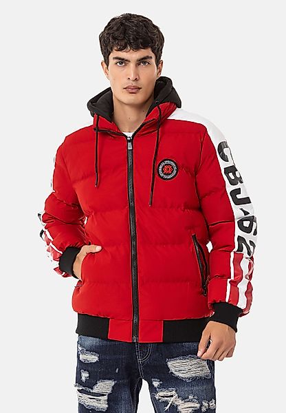 Cipo & Baxx Winterjacke "Jacke" mit Kapuze mit Kapuze günstig online kaufen
