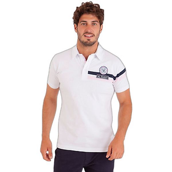 Camberabero  Poloshirt Polo assymétriques avec bandes günstig online kaufen
