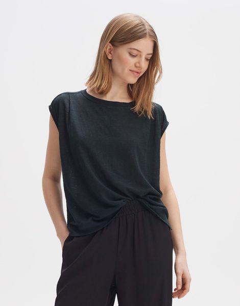 OPUS Kurzarmshirt Boxyshirt SASKINO Loose aus günstig online kaufen