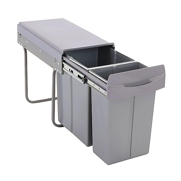 SVITA EMCombo30 Einbaumülleimer 30L 10L+20L 2 Fächer mit Deckel Mülltrennsy günstig online kaufen