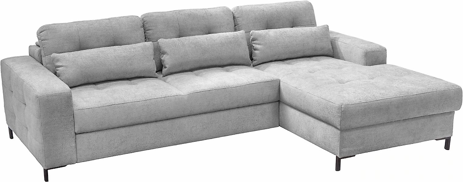 exxpo - sofa fashion Ecksofa "Bonito, mit Rücken- und Sitztiefenverstellung günstig online kaufen