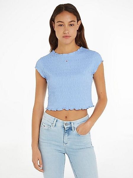 Tommy Jeans Rundhalsshirt TJW SLIM SMOCK günstig online kaufen