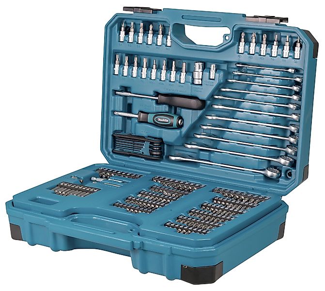 Makita Werkzeugset »E-17980«, 231-tlg., inkl. Aufbewahrungskoffer günstig online kaufen