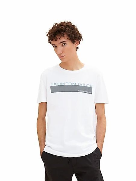 TOM TAILOR Denim T-Shirt, (Packung, 3 tlg.), in verschiedenen Farben günstig online kaufen