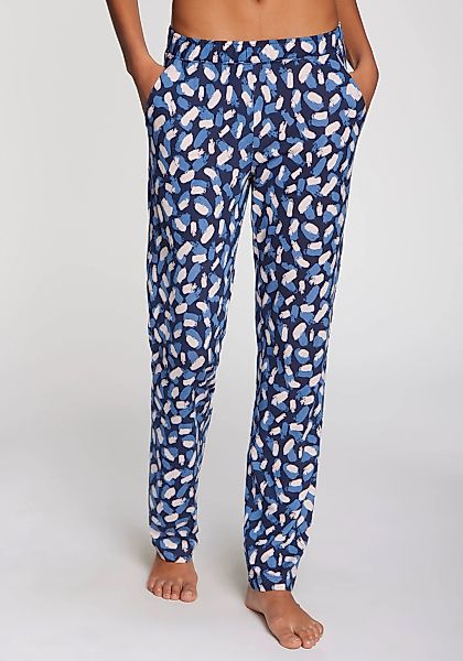 s.Oliver Pyjamahose Mit schönem Alloverdruck günstig online kaufen