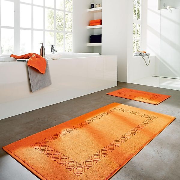 Egeria Badematte "Denver" Höhe 8 mm beidseitig nutzbar  fußbodenheizungsgee günstig online kaufen