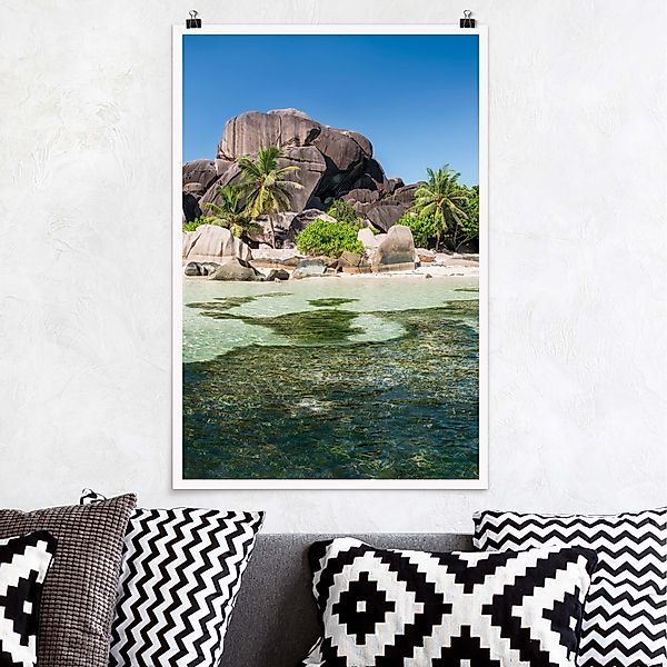 Poster La Digue günstig online kaufen