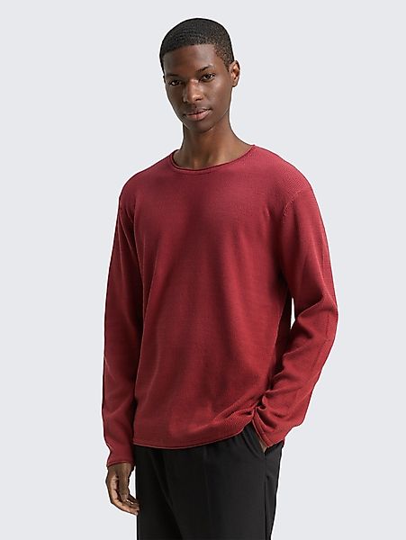 TOM TAILOR Denim Strickpullover Strickpullover aus günstig online kaufen