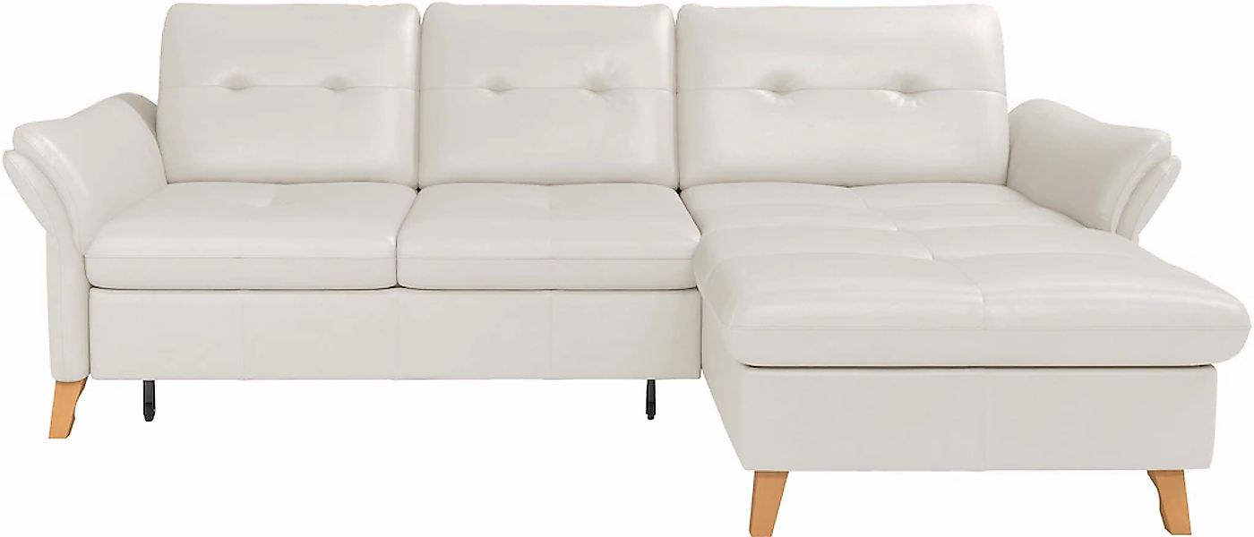 sit&more Ecksofa "Göteborg", Sitztiefenverstellung und Federkern, wahlweise günstig online kaufen