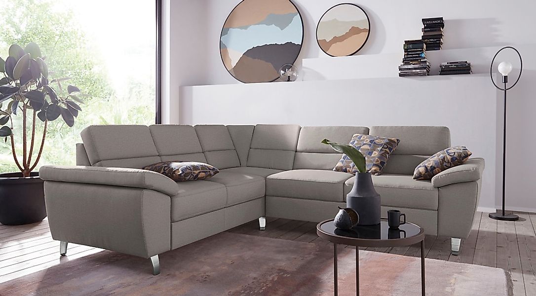 sit&more Ecksofa »Sorano L-Form«, wahlweise mit Bett- und Relaxfunktion, in günstig online kaufen