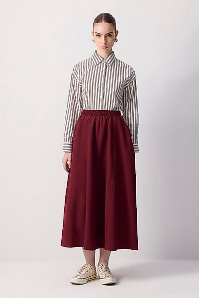 touche prive Faltenrock GEWEBTER ROCK MIT ELASTISCHER TAILLE günstig online kaufen