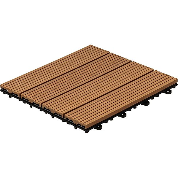 HOME DELUXE Holzfliesen WPC Holzfliesen BAVARO günstig online kaufen