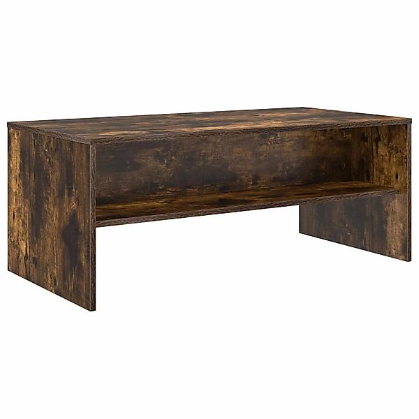 vidaXL Couchtisch Geräucherte Eiche 100 x 50 x 40 cm Holzwerkstoff 8000288 günstig online kaufen