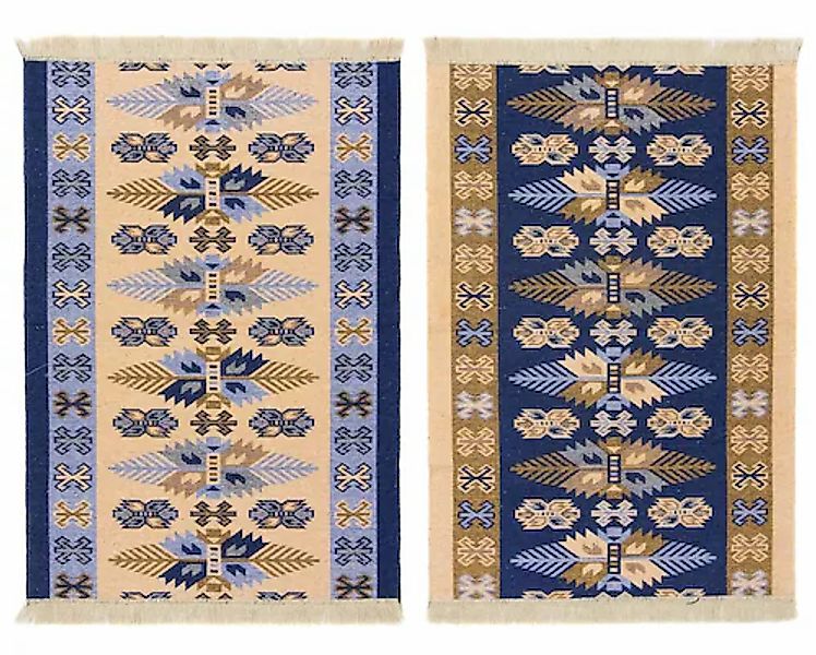 morgenland Wollteppich »Kelim Teppich - Trendy »Gizeh« Läufer«, rechteckig, günstig online kaufen