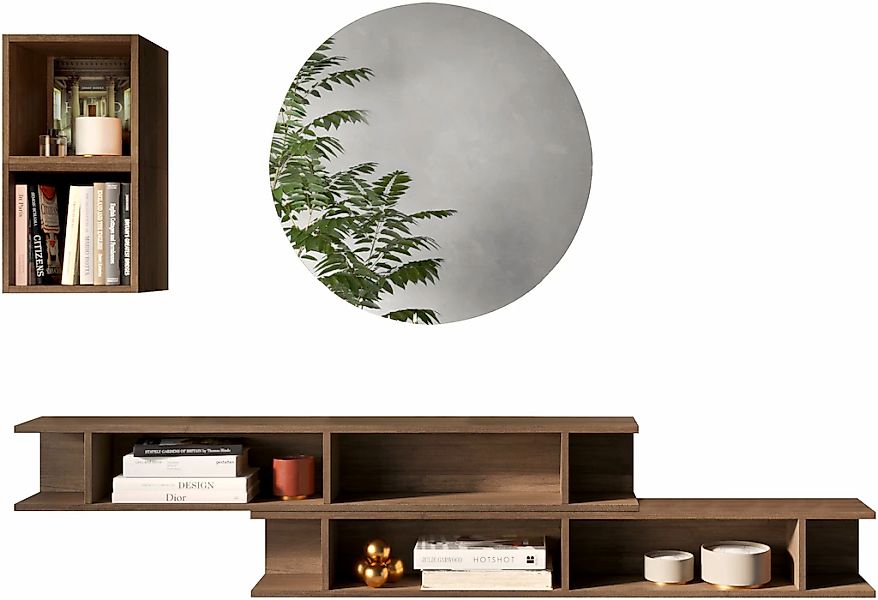 Home affaire Garderoben-Set "Infinity, 4tlg. Breite 170 cm, Höhe variabel, günstig online kaufen