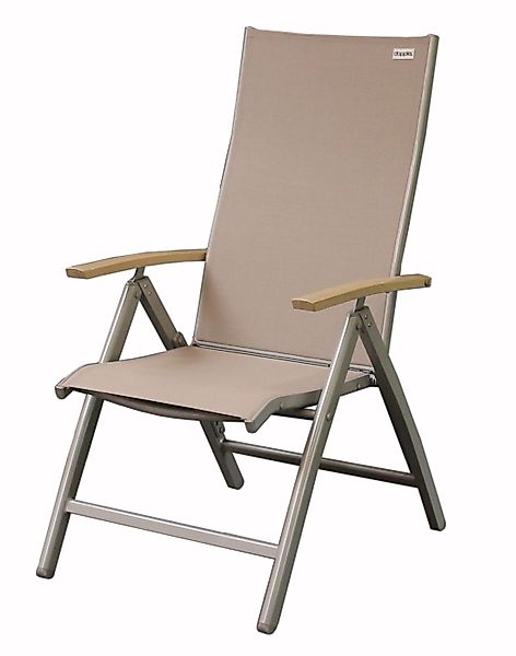 doppler® Gartenstuhl DOPPLER Expert Multipositionssessel beige günstig online kaufen