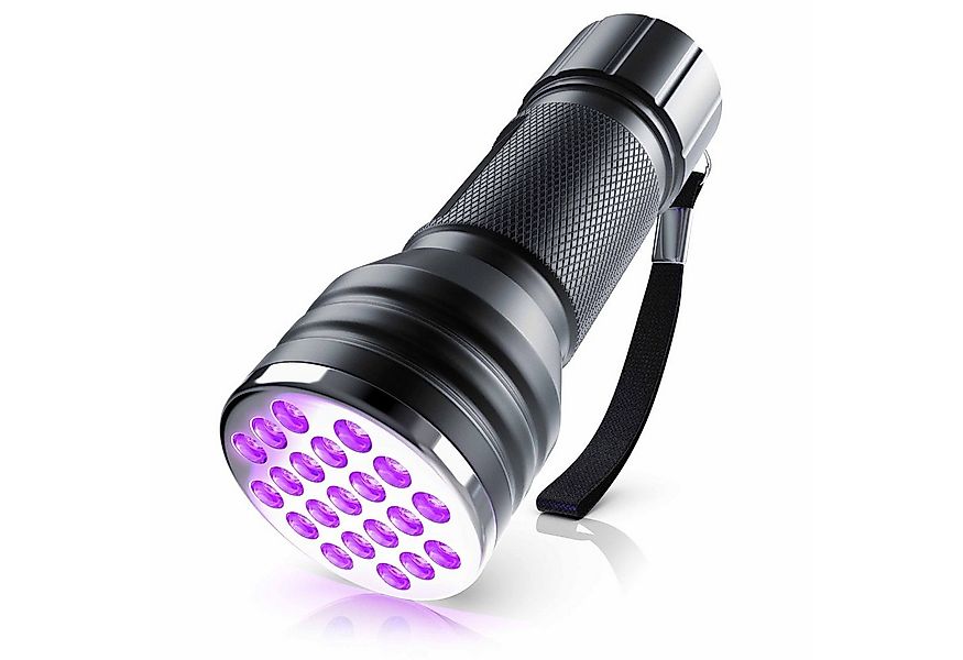 Brandson LED Taschenlampe UV Schwarzlicht Hand Lampe, Bernsteindetektor, He günstig online kaufen