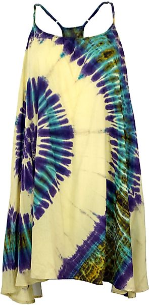 Guru-Shop Midikleid Batik Minikleid, Tunika Hippie günstig online kaufen