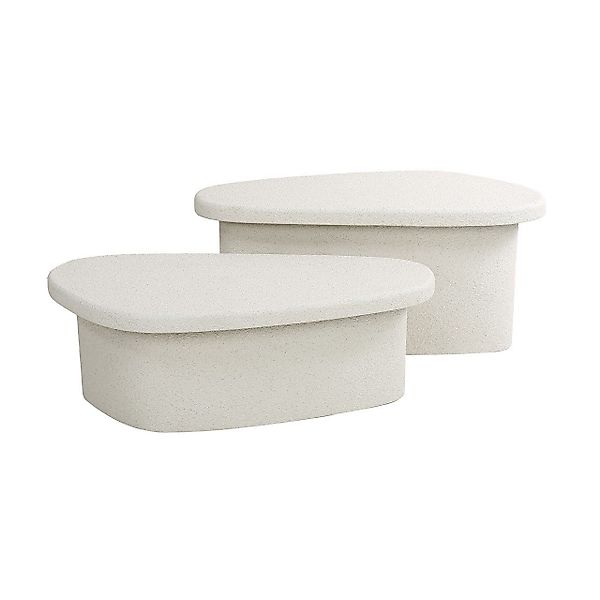 Vintagehaus Couchtisch Beistelltisch 2er Set Stone günstig online kaufen