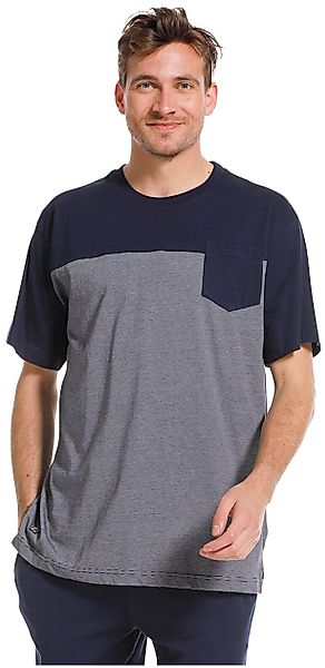 Pastunette Pyjamaoberteil Herren Schlafanzug Oberteil Mix günstig online kaufen