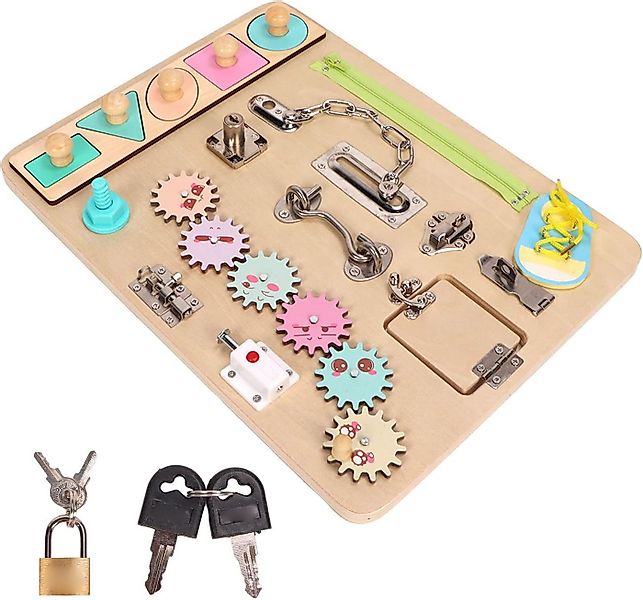 SinLaw Lernspielzeug Sensorisches Board, Demenz-Fidget-Board, Gedächtnishil günstig online kaufen