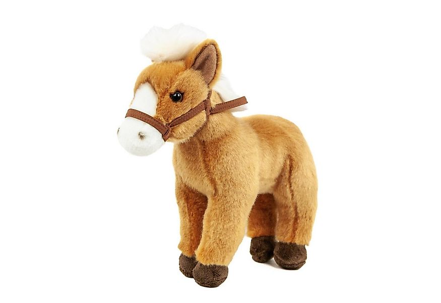 Teddys Rothenburg Kuscheltier Kuscheltier Pferd braun/weiß 30 cm mit Halfte günstig online kaufen