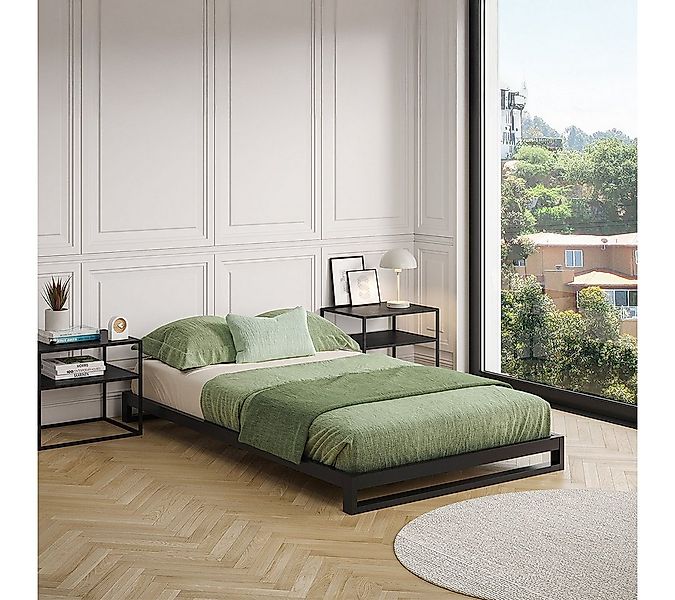 skølm Bettgestell Vidar inkl. Lattenrost, Metallbett 120x200, auch verfügba günstig online kaufen