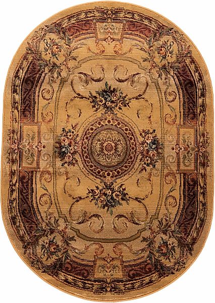 THEKO Teppich »Gabiro 856«, oval, 10 mm Höhe, Kurzflor, Orient-Optik, ideal günstig online kaufen