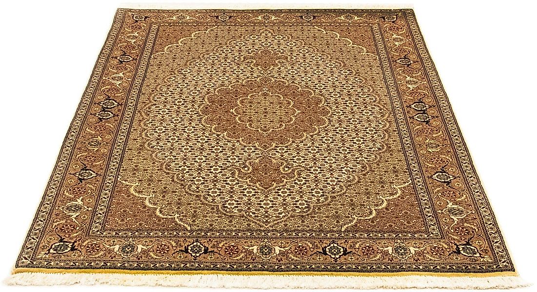 morgenland Orientteppich »Perser - Täbriz - 145 x 106 cm - beige«, rechteck günstig online kaufen