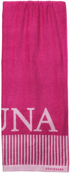 Schiesser Saunatuch "Rom aus garngefärbtem, kuschelweichem Baumwollfrottier günstig online kaufen