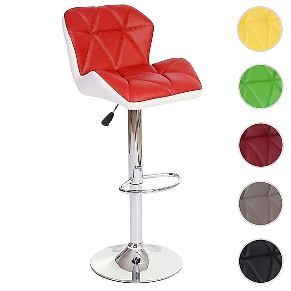 MCW Barhocker MCW-A92, Stufenlos höhenverstellbar, Polsterbezug günstig online kaufen