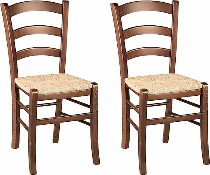 Home affaire Esszimmerstuhl »Super Paesana« (Set) 2 Stk.aus Massivholz Buch günstig online kaufen