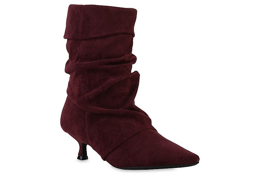 VAN HILL 841852 Stiefelette Damen Klassische Stiefeletten Stiletto Spitze B günstig online kaufen