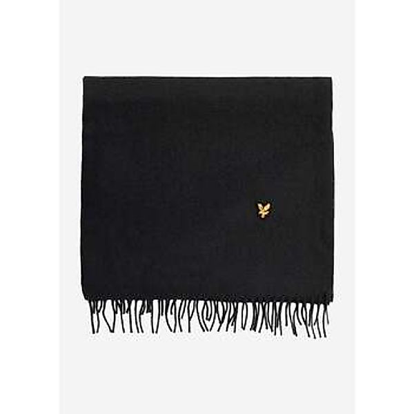 Lyle & Scott  Schal Plain lambswool scarf - jet black günstig online kaufen