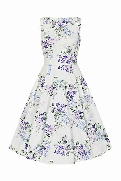 Hearts & Roses London A-Linien-Kleid Tasha Floral Vintage Blumen Retro günstig online kaufen