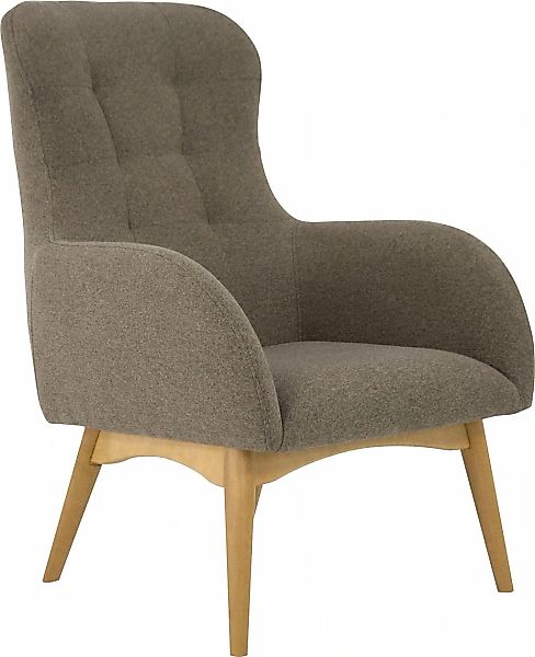 Home affaire Sessel »Leonarda« feine Steppung im Rücken günstig online kaufen