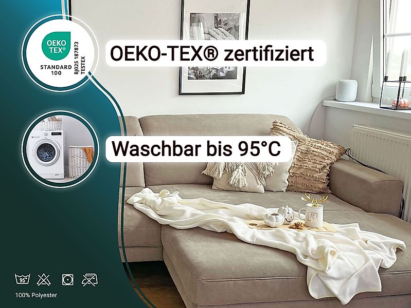 Wohndecke, ZOLLNER, 130 x 170 cm, günstig online kaufen