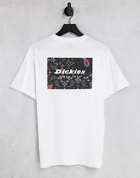 Dickies – Reworked – T-Shirt in Weiß mit Rückenprint günstig online kaufen
