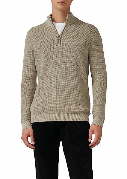 s.Oliver Strickpullover mit Zipper günstig online kaufen