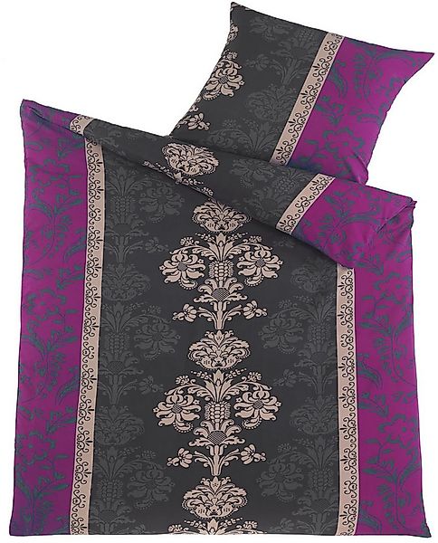 KH-Haushaltshandel Bettwäsche 2-tlg. Bettwäsche, 135x200 + 80x80cm, Ornamen günstig online kaufen