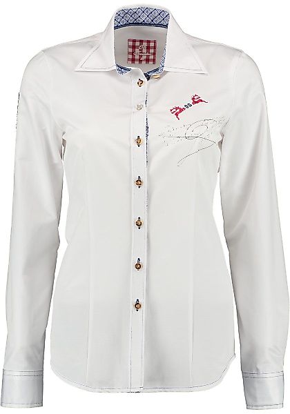 OS Trachten Trachtenbluse Irami Damen Langarmbluse günstig online kaufen