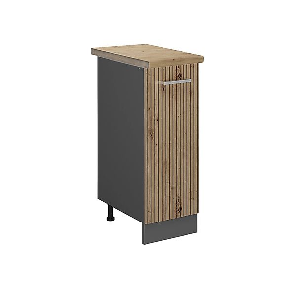 Vicco Apothekerschrank R-Line Artisan-Eiche/Anthrazit 30 cm AP Eiche günstig online kaufen