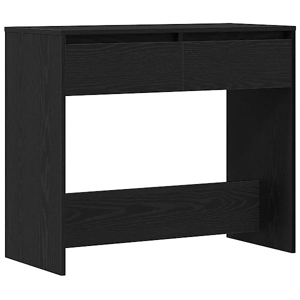 vidaXL Konsolentisch Schwarz Eichen-Optik 89x41x76,5 cm Holzwerkstoff 86208 günstig online kaufen
