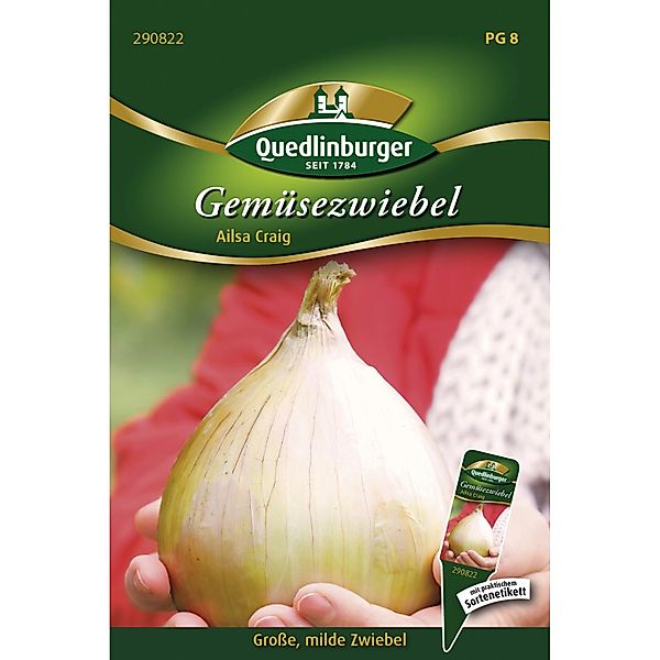 Quedlinburger Gemüse Zwiebel ''Ailsa Craig'' günstig online kaufen