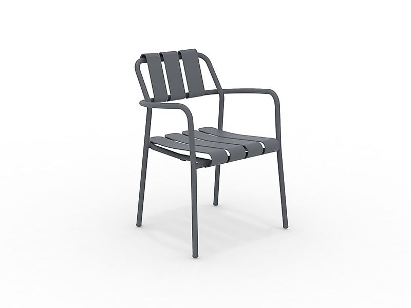 Verdea Stapelsessel für den Garten dunkelgrau günstig online kaufen