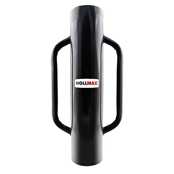 Hollmax Pfahlramme für Zaunpfähle und Pfosten 13,3 cm Durchmesser Schwarz günstig online kaufen