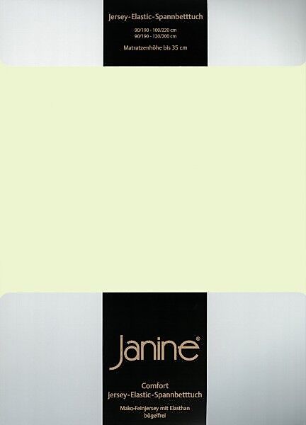 Janine Spannbettlaken ELASTIC 5002, Jersey-Elasthan, Gummizug: günstig online kaufen