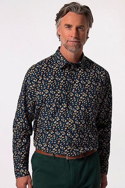 Boston Park Businesshemd Hemd Langarm florales Muster Kentkragen günstig online kaufen