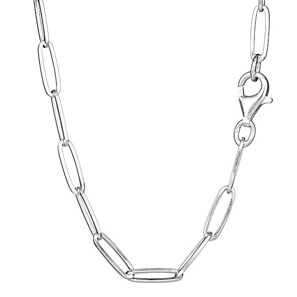 NKlaus Gliederkette Collier 45cm Langankerkette 925 günstig online kaufen